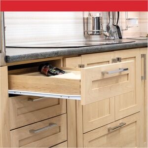 Richelieu Brand 21 5/8-inch Nylon Drawer Slides